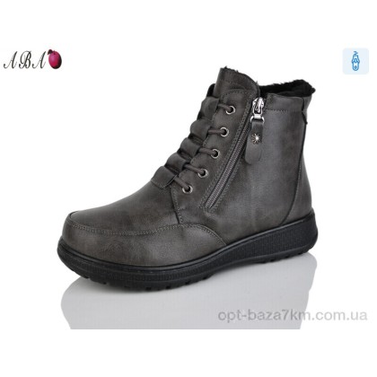 Черевики жіночі "Aba" 60922 brown, (р.р. 37-42), Китай, від 8 шт.