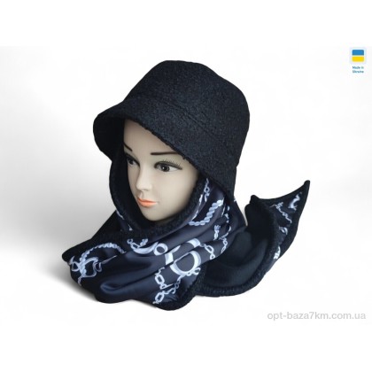 Капелюх жіночий "Mabi" 0465 black, (р.р. One size), Україна, від 4 шт. Капелюх жіночий "Mabi" 0465 black, (р.р. One size), Україна, від 4 шт.