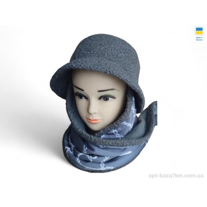 Капелюх жіночий "Mabi" 0467 grey, (р.р. One size), Україна, від 4 шт. Капелюх жіночий "Mabi" 0467 grey, (р.р. One size), Україна, від 4 шт.
