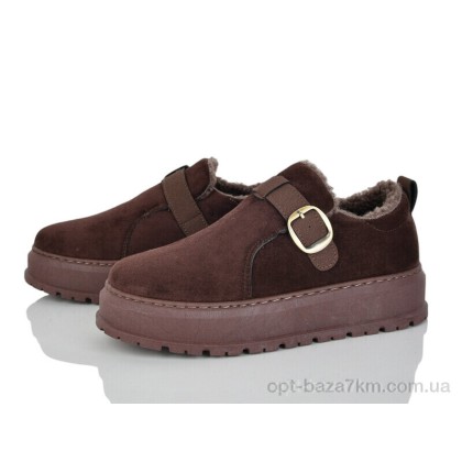Угги женские "Baolikang" T1010 brown, (р.р. 36-41), Китай, от 8 шт.