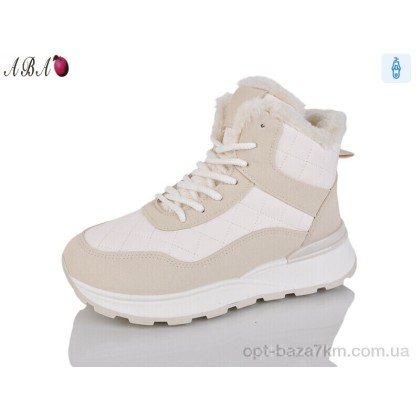 Черевики жіночі "Aba" 8711 beige, (р.р. 36-41), Китай, від 8 шт.
