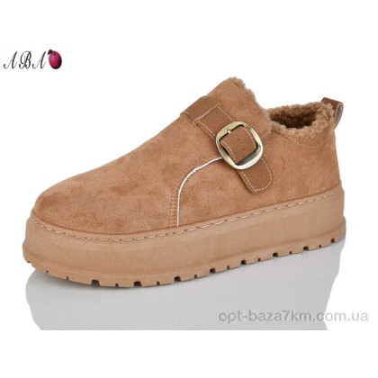 Угги женские "Aba" T1010 camel, (р.р. 36-41), Китай, от 8 шт.