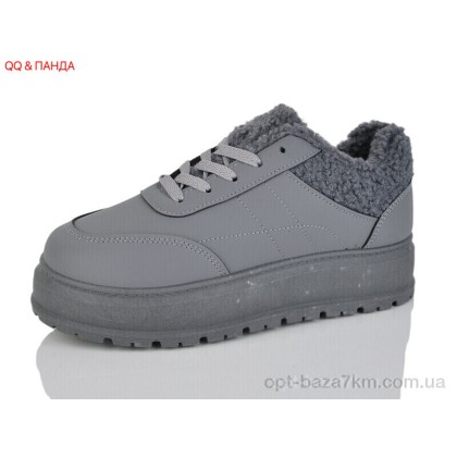 Кроссовки женские "QQ&Панда" T018 grey, (р.р. 36-41), Китай, от 8 шт. Кроссовки женские "QQ&Панда" T018 grey, (р.р. 36-41), Китай, от 8 шт.