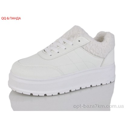 Кроссовки женские "QQ&Панда" T018 white, (р.р. 36-41), Китай, от 8 шт. Кроссовки женские "QQ&Панда" T018 white, (р.р. 36-41), Китай, от 8 шт.