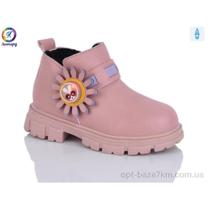 Черевики дитячі "Леопард" 1-C6 pink, (р.р. 26-30), Китай, від 12 шт. Черевики дитячі "Леопард" 1-C6 pink, (р.р. 26-30), Китай, від 12 шт.