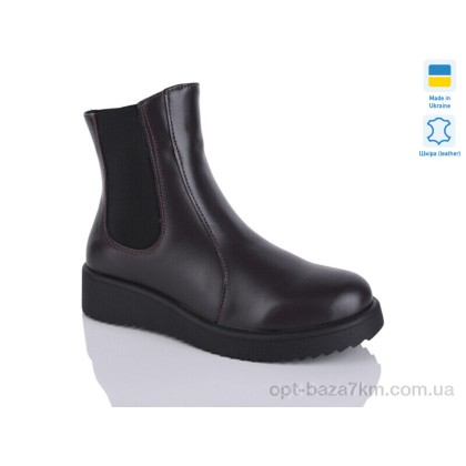 Ботинки женские "Sali" 88 коричневий к. зима, (р.р. 37-41), Украина, от 6 шт.