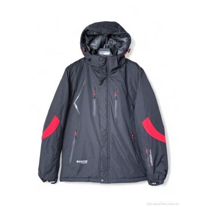 Куртка чоловіча "Audsa" S25058-61 black, (р.р. M-3XL), Китай, від 5 шт.