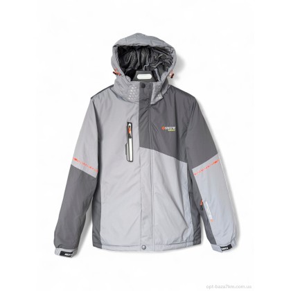 Куртка чоловіча "Audsa" S25051-22 grey, (р.р. M-3XL), Китай, від 5 шт.