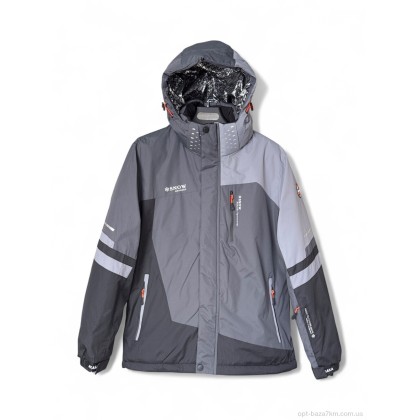 Куртка чоловіча "Audsa" S25019-88 grey, (р.р. M-3XL), Китай, від 5 шт.