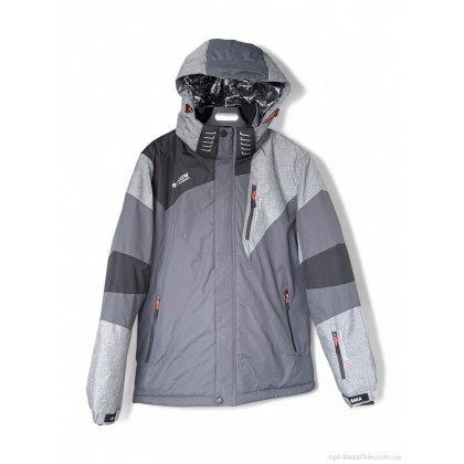 Куртка чоловіча "Audsa" S25026-8 grey, (р.р. M-3XL), Китай, від 5 шт.