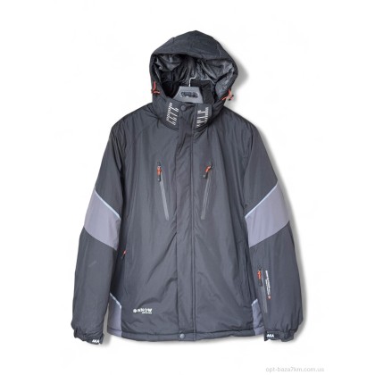 Куртка чоловіча "Audsa" VS25059-6 black, (р.р. 2XL-6XL), Китай, від 5 шт.