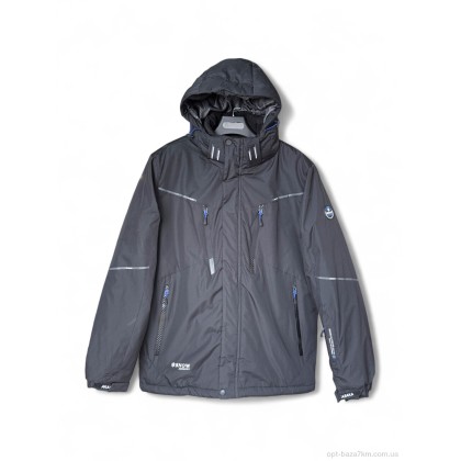 Куртка чоловіча "Audsa" VS25031-6 black, (р.р. 2XL-6XL), Китай, від 5 шт.