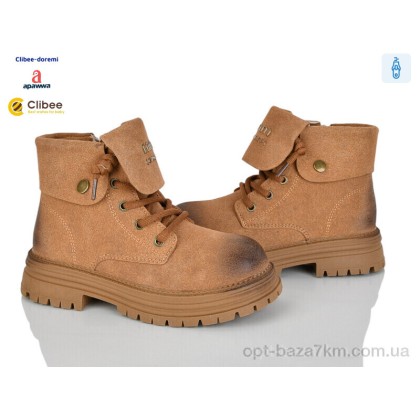 Черевики дитячі "Clibee-Doremi" C31076-14 yellow, (р.р. 32-37), Китай, від 8 шт. Черевики дитячі "Clibee-Doremi" C31076-14 yellow, (р.р. 32-37), Китай, від 8 шт.