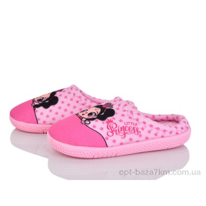 Тапки детские "Soylu" N1 pink, (р.р. 27-30), Турция, от 6 шт. Тапки детские "Soylu" N1 pink, (р.р. 27-30), Турция, от 6 шт.