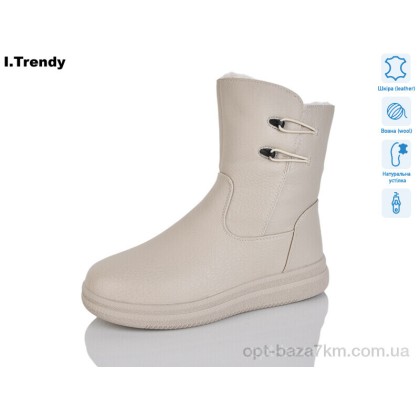 Ботинки женские "Trendy" DH3352-9, (р.р. 36-41), Китай, от 6 шт. Ботинки женские "Trendy" DH3352-9, (р.р. 36-41), Китай, от 6 шт.
