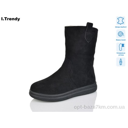 Ботинки женские "Trendy" DH3351-11A, (р.р. 36-41), Китай, от 6 шт. Ботинки женские "Trendy" DH3351-11A, (р.р. 36-41), Китай, от 6 шт.