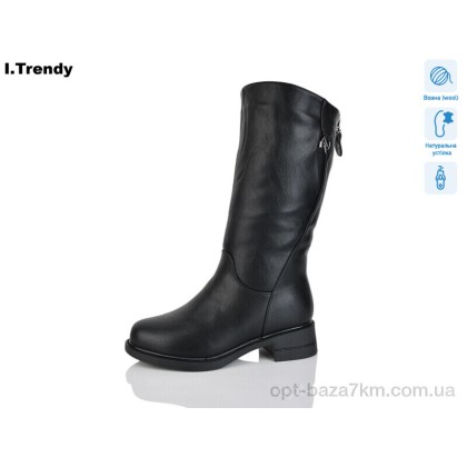 Чоботи жіночі "Trendy" DH3901-1, (р.р. 36-41), Китай, від 6 шт. Чоботи жіночі "Trendy" DH3901-1, (р.р. 36-41), Китай, від 6 шт.