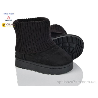 Дитячі уггі "Clibee-Doremi" F950B black, (р.р. 25-30), Китай, від 8 шт. Дитячі уггі "Clibee-Doremi" F950B black, (р.р. 25-30), Китай, від 8 шт.