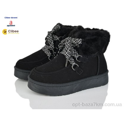 Дитячі уггі "Clibee-Doremi" M7617 black, (р.р. 30-35), Китай, від 8 шт. Дитячі уггі "Clibee-Doremi" M7617 black, (р.р. 30-35), Китай, від 8 шт.