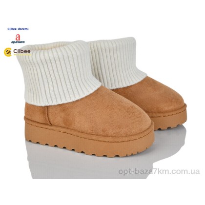 Дитячі уггі "Clibee-Doremi" F950C camel, (р.р. 31-36), Китай, від 8 шт. Дитячі уггі "Clibee-Doremi" F950C camel, (р.р. 31-36), Китай, від 8 шт.