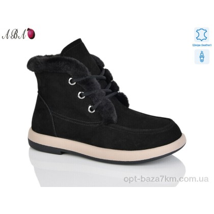 Черевики жіночі "Aba" Y057 black, (р.р. 36-41), Китай, від 8 шт. Черевики жіночі "Aba" Y057 black, (р.р. 36-41), Китай, від 8 шт.