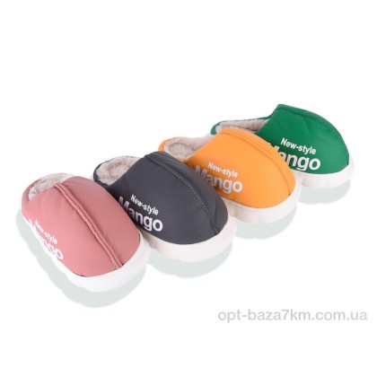Тапки детские "BABYSHOP" B23 mix, (р.р. 34-37), Китай, от 10 шт.