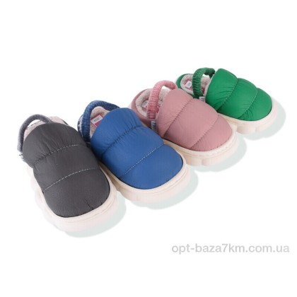 Тапки детские "BABYSHOP" A614 mix, (р.р. 24-29), Китай, от 12 шт.