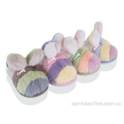 Тапки детские "BABYSHOP" 4134-1 mix, (р.р. 30-35), Китай, от 12 шт.