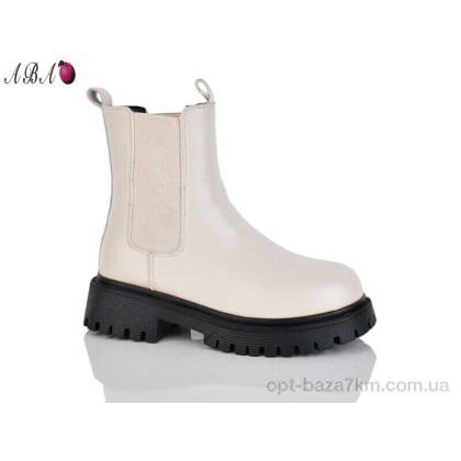Черевики жіночі "Aba" 5269 beige, (р.р. 36-41), Китай, від 6 шт.