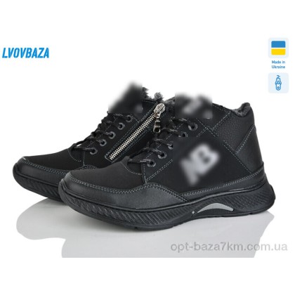 Ботинки мужские "Lvovbaza" Ankor Б11-2 чорний, (р.р. 40-45), Украина, от 8 шт. Ботинки мужские "Lvovbaza" Ankor Б11-2 чорний, (р.р. 40-45), Украина, от 8 шт.