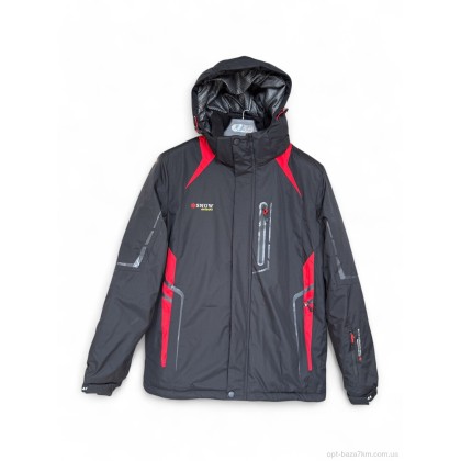 Куртка чоловіча "Audsa" S25056-61 black, (р.р. M-3XL), Китай, від 5 шт.