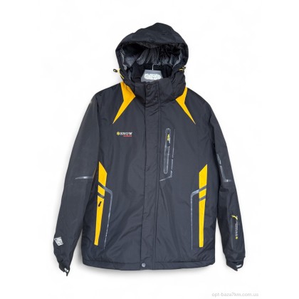 Куртка чоловіча "Audsa" S25056-62 black, (р.р. M-3XL), Китай, від 5 шт.