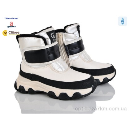 Дутики детские "Clibee-Doremi" H555-1 beige, (р.р. 27-32), Китай, от 6 шт. Дутики детские "Clibee-Doremi" H555-1 beige, (р.р. 27-32), Китай, от 6 шт.