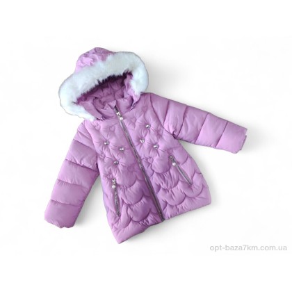 Куртка дитяча "Kids-modnik" K519 бузковий єврозима, (р.р. 3-6), Китай, від 4 шт.