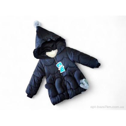 Куртка дитяча "Kids-modnik" F153 чорний єврозима, (р.р. 1-3), Китай, від 3 шт.