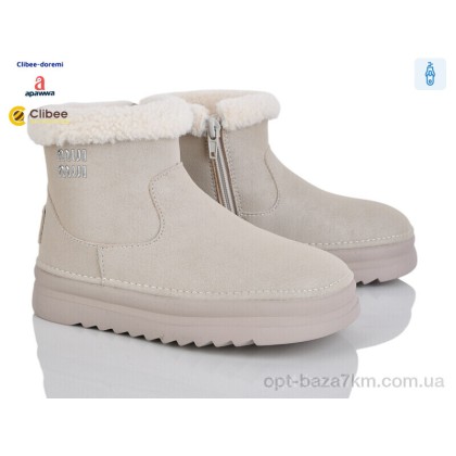 Черевики жіночі "Clibee-Doremi" G83870 beige, (р.р. 31-37), Китай, від 7 шт. Черевики жіночі "Clibee-Doremi" G83870 beige, (р.р. 31-37), Китай, від 7 шт.