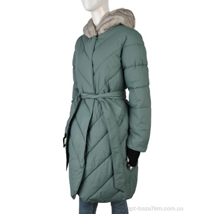 Пальто жіноче "Obuvok" MU020 (12064) green, (р.р. M-3XL), Китай, від 5 шт. Пальто жіноче "Obuvok" MU020 (12064) green, (р.р. M-3XL), Китай, від 5 шт.
