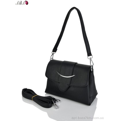 Жіноча сумка "Aba" 885557 black, (р.р. ), Китай, від 1 шт. Жіноча сумка "Aba" 885557 black, (р.р. ), Китай, від 1 шт.