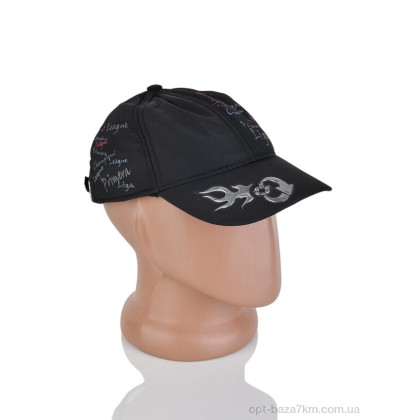 Кепка чоловіча "Victoria" N255 black, (р.р. One size), Китай, від 12 шт. Кепка чоловіча "Victoria" N255 black, (р.р. One size), Китай, від 12 шт.