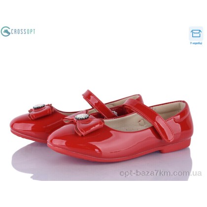 Туфлі дитячі "CROSSOPT" GC93 red, (р.р. 31-36), Китай, від 6 шт. Туфлі дитячі "CROSSOPT" GC93 red, (р.р. 31-36), Китай, від 6 шт.