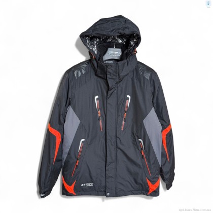 Куртка чоловіча "Audsa" S22081-6 black, (р.р. M-3XL), Китай, від 5 шт.