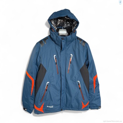 Куртка чоловіча "Audsa" S22081-13 blue, (р.р. M-3XL), Китай, від 5 шт.