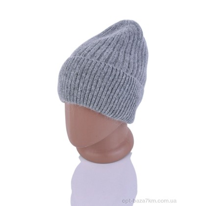 Шапка женская "Red Hat" 3499-5 grey, (р.р. 54-58), Китай, от 3 шт.