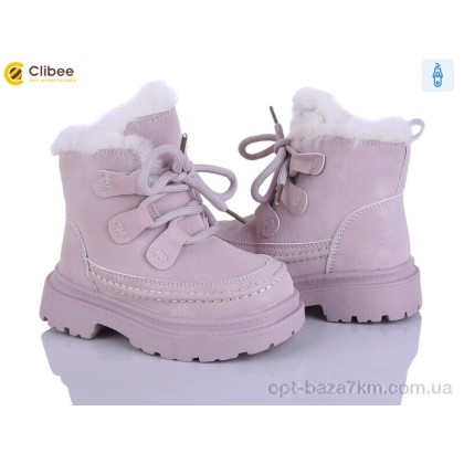 Ботинки детские "Clibee" TA30 pink, (р.р. 23-28), Китай, от 6 шт. Ботинки детские "Clibee" TA30 pink, (р.р. 23-28), Китай, от 6 шт.