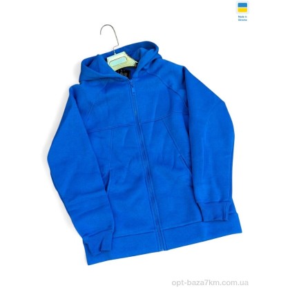 Батник женский "Sport style" 811 зіпка блакитний, (р.р. S-XL), Украина, от 4 шт.