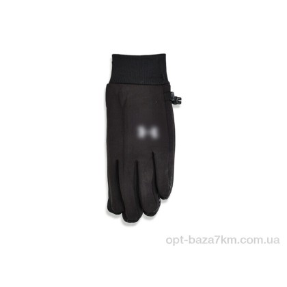 Чоловічі рукавиці "Королева" Z13-07 black, (р.р. L-2XL), Китай, від 12 шт.