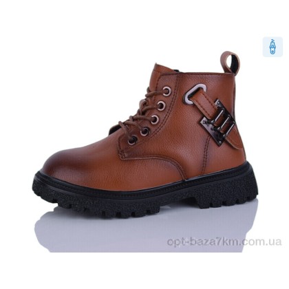 Черевики дитячі "KEWK" 806 brown, (р.р. 26-30), Китай, від 8 шт.