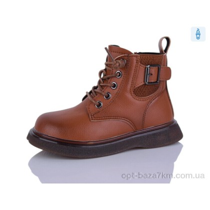Черевики дитячі "KEWK" 8017 brown, (р.р. 26-30), Китай, від 8 шт.
