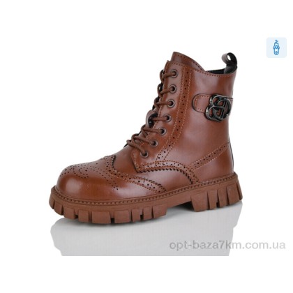 Ботинки детские "KEWK" M27-27 brown, (р.р. 32-37), Китай, от 8 шт. Ботинки детские "KEWK" M27-27 brown, (р.р. 32-37), Китай, от 8 шт.