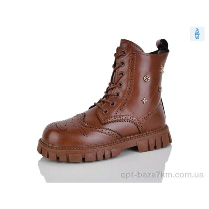 Ботинки детские "KEWK" M28-28 brown, (р.р. 32-37), Китай, от 8 шт. Ботинки детские "KEWK" M28-28 brown, (р.р. 32-37), Китай, от 8 шт.